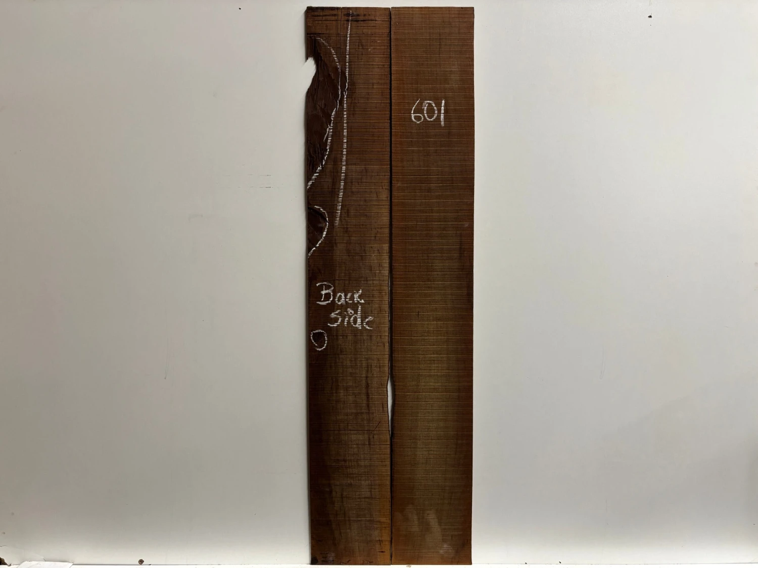 Madagascar Rosewood Classical Guitar Side Set- 33" X 4-1/2" X 1/8" (Seconds) #601 - Image 5