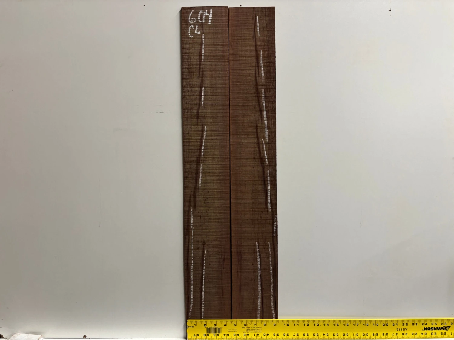 Madagascar Rosewood Classical Guitar Side Set- 33" X 4-1/2" X 1/8" (Seconds) #604 - Image 2