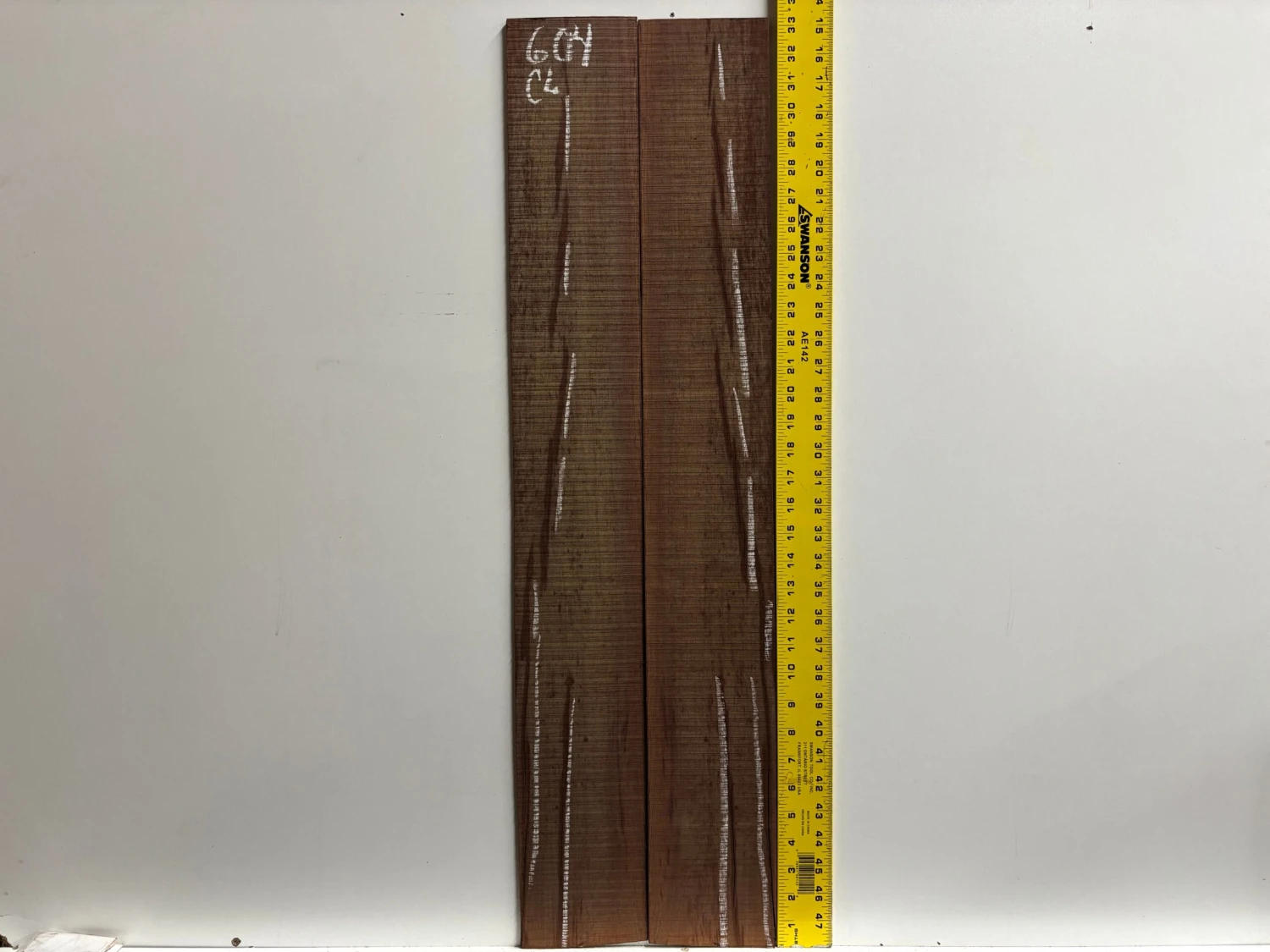 Madagascar Rosewood Classical Guitar Side Set- 33" X 4-1/2" X 1/8" (Seconds) #604 - Image 3