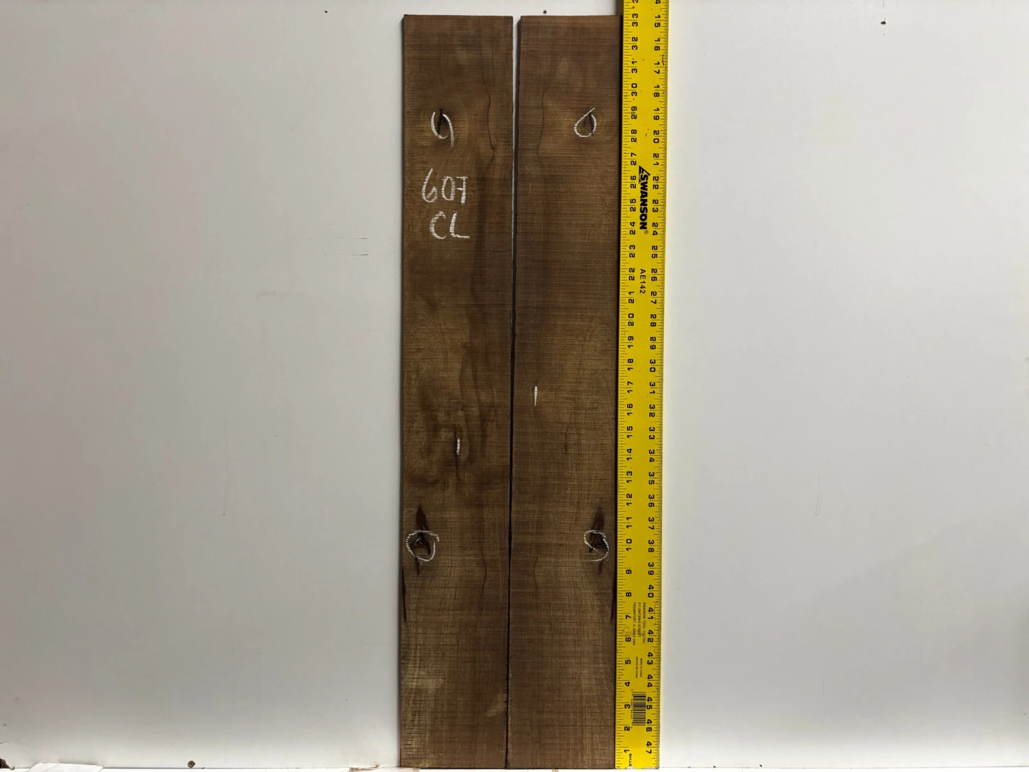 Madagascar Rosewood Classical Guitar Side Set- 33" X 4-1/2" X 1/8" (Seconds) #607 - Image 3