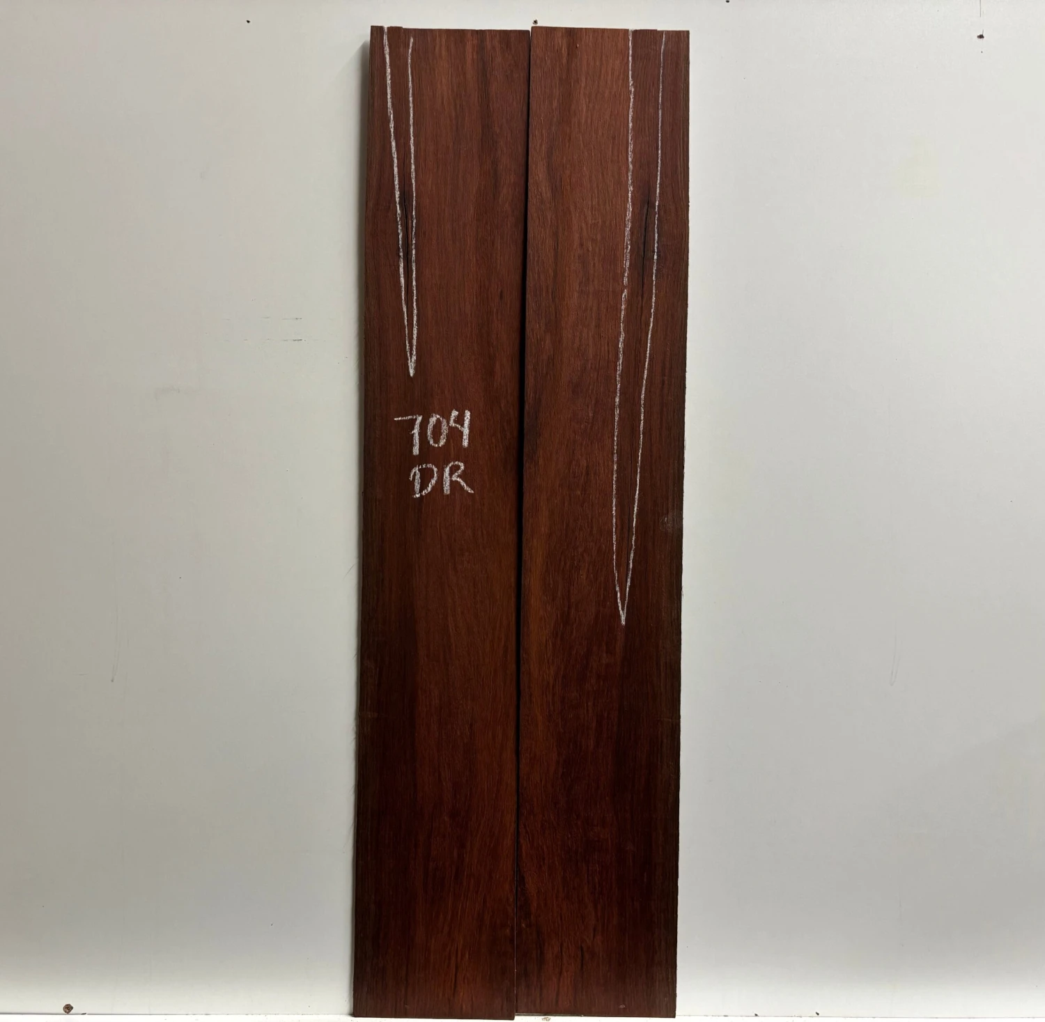 Madagascar Rosewood Dreadnought Guitar Side Set- 34" X 5-1/4" X 1/8" (Seconds) #704