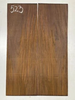 Rare Tiger Striped Rosewood Guitar Drop Top - 22-1/2" X 7-1/4" X 3/8" #523