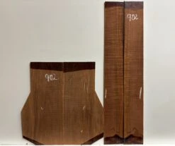Madagascar Rosewood Parlor Guitar Back And Side Seconds Set #902
