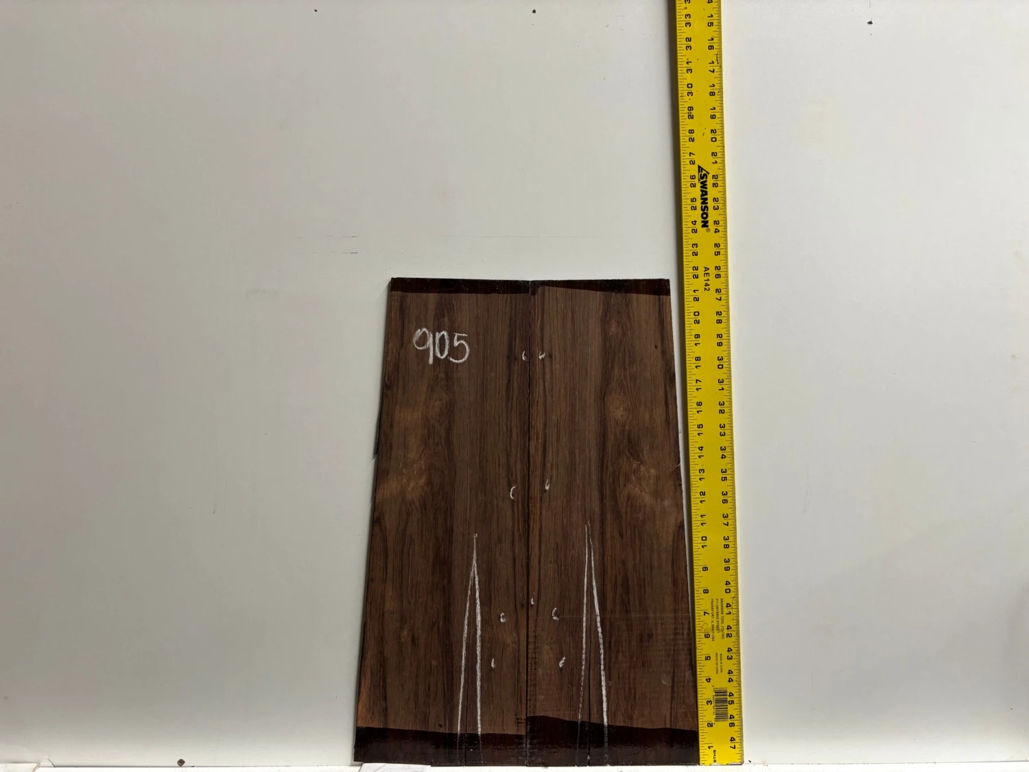 Madagascar Rosewood Parlor Guitar Back And Side Seconds Set #905 - Image 3