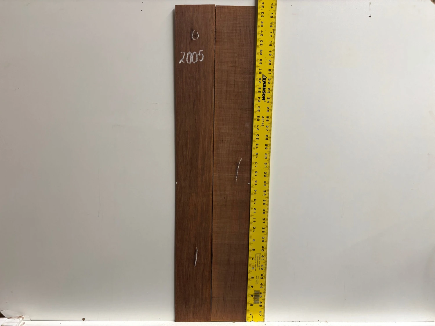 Madagascar Rosewood Parlor Guitar Side Set (Seconds) #2005 - Image 3