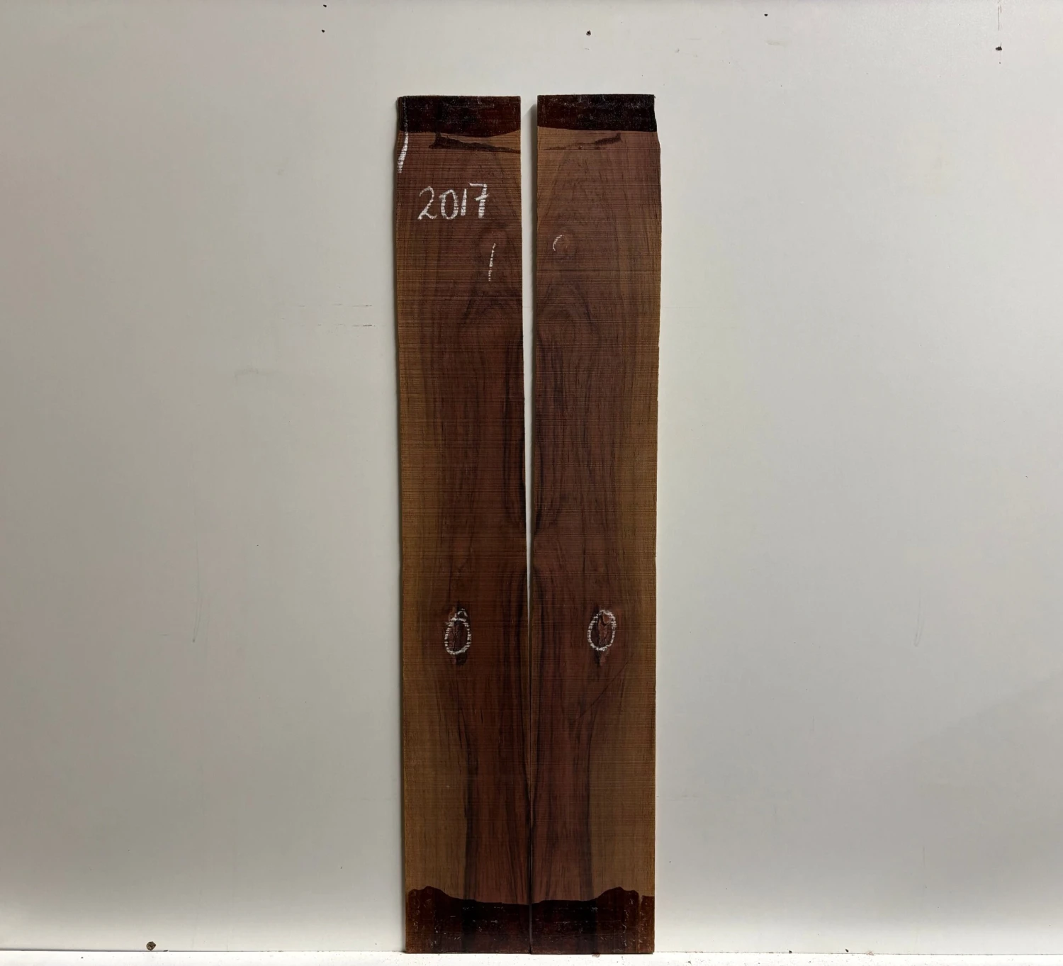 Madagascar Rosewood Parlor Guitar Side Set (Seconds) #2017