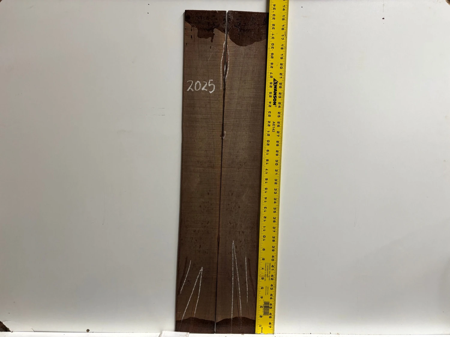 Madagascar Rosewood Parlor Guitar Side Set (Seconds) #2025 - Image 3