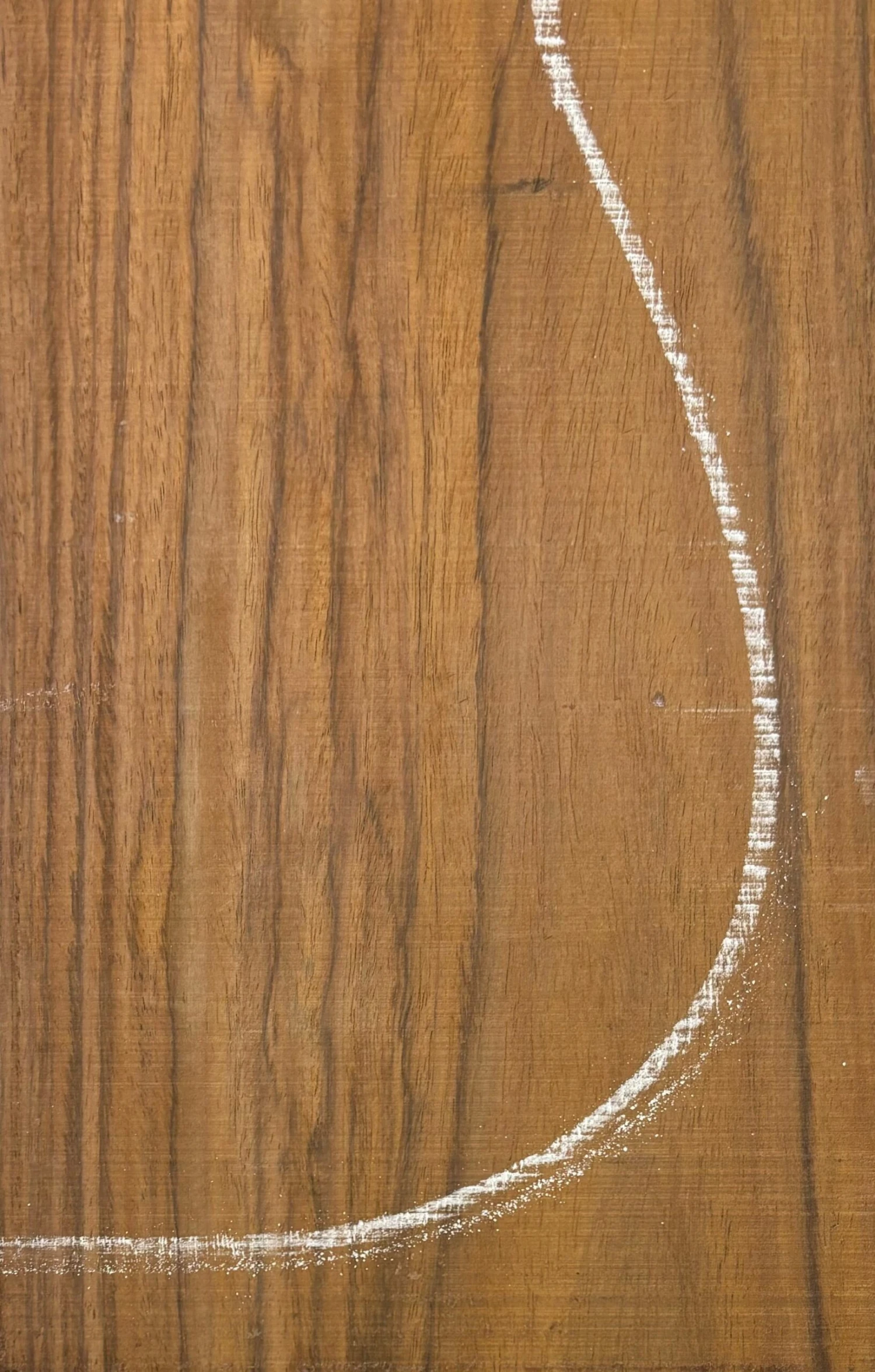 Rare Tiger Striped Rosewood Guitar Drop Top - 22-1/2" X 7-1/4" X 3/8" #559 - Image 4