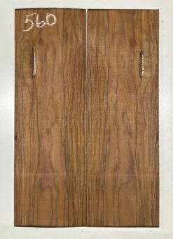 Rare Tiger Striped Rosewood Guitar Drop Top - 22-1/2" X 7-1/4" X 3/8" #560