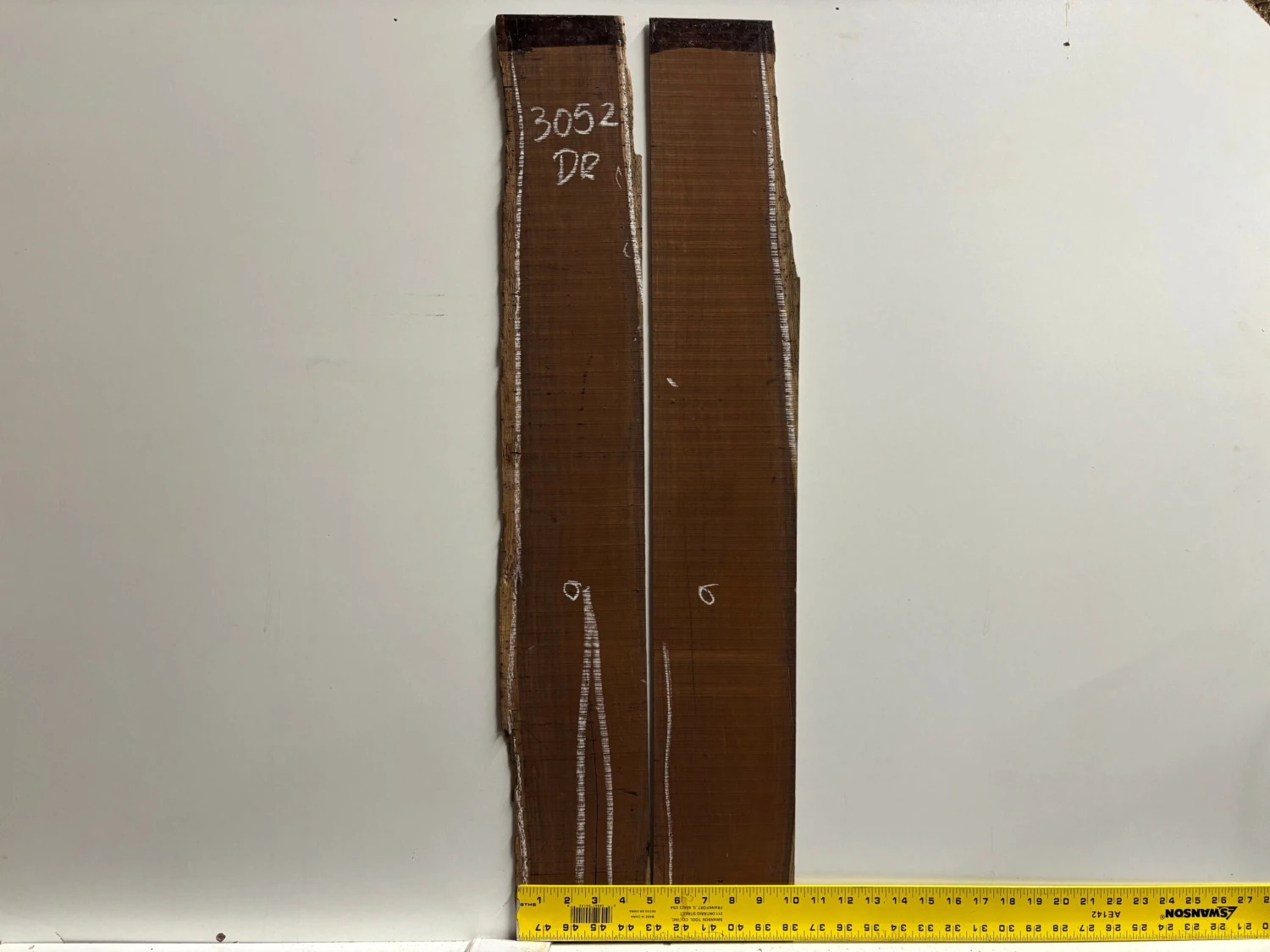 Amazon Rosewood Dreadnought Guitar Back And Side Seconds Set #3052 - Image 4