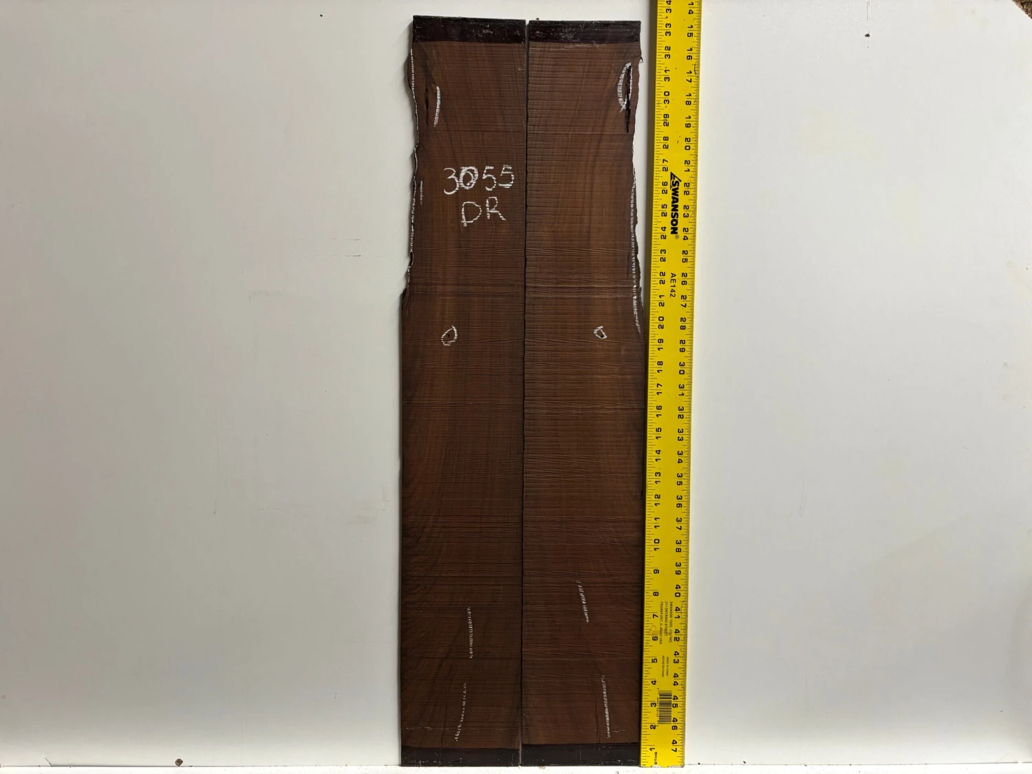 Amazon Rosewood Dreadnought Guitar Back And Side Seconds Set #3055 - Image 5