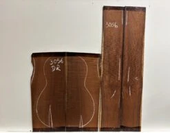 Amazon Rosewood Dreadnought Guitar Back And Side Seconds Set #3056