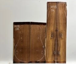 Amazon Rosewood Dreadnought Guitar Back And Side Seconds Set #3058