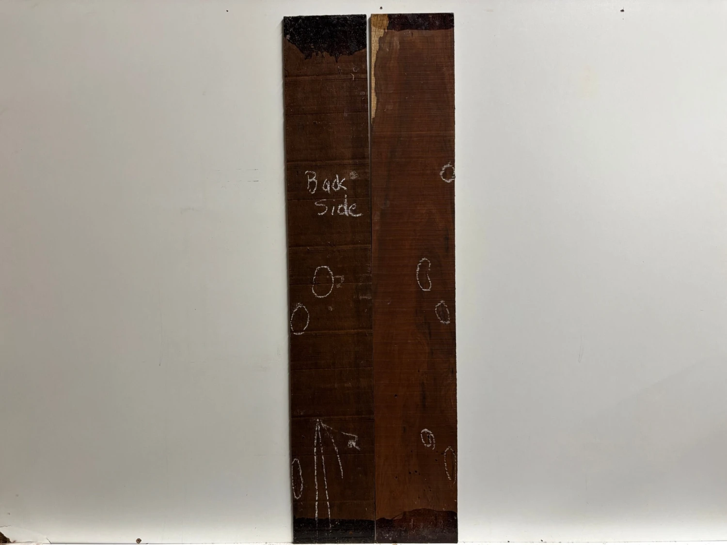 Amazon Rosewood Dreadnought Guitar Back And Side Seconds Set #3060 - Image 6