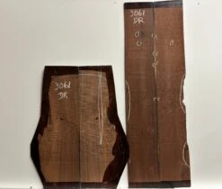 Amazon Rosewood Dreadnought Guitar Back And Side Seconds Set #3061