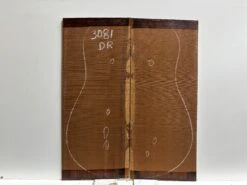 Amazon Rosewood Dreadnought Guitar Back Set (Seconds) #3081