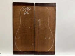 Amazon Rosewood Dreadnought Guitar Back Set (Seconds) #3082