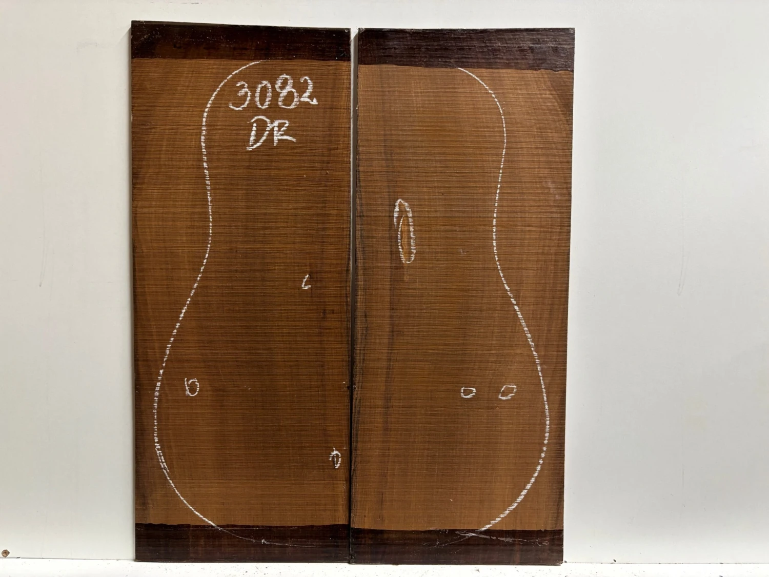 Amazon Rosewood Dreadnought Guitar Back Set (Seconds) #3082