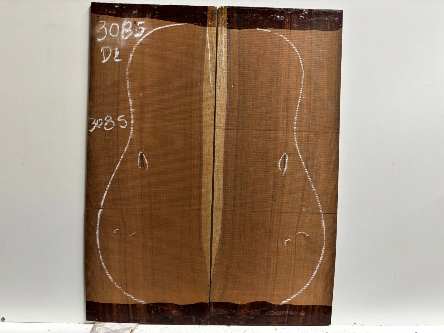 Amazon Rosewood Dreadnought Guitar Back Set (Seconds) #3085