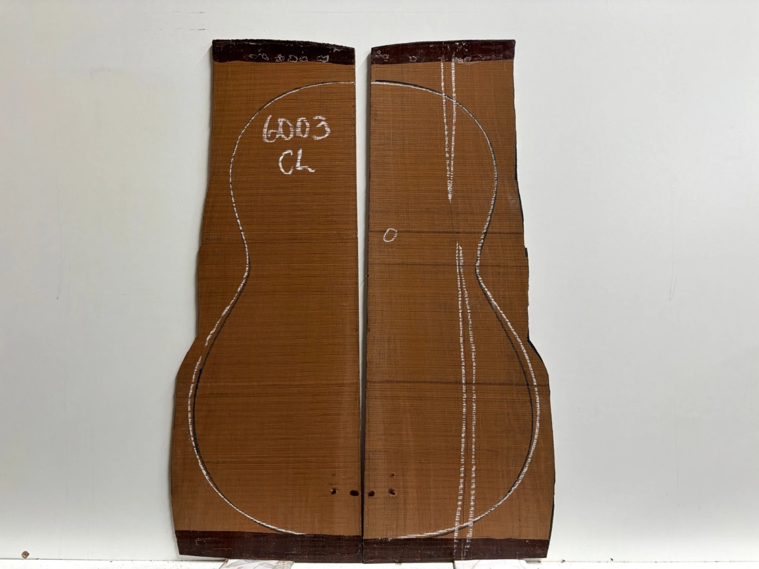 Amazon Rosewood Classical Guitar Back Set (Seconds) #6003