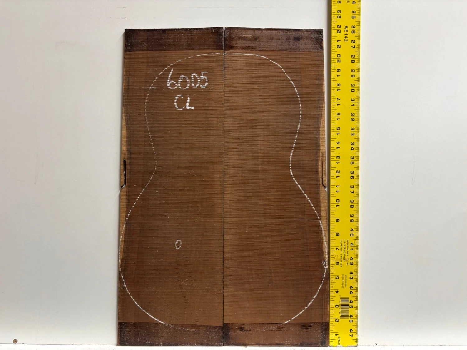 Amazon Rosewood Classical Guitar Back Set (Seconds) #6005 - Image 3