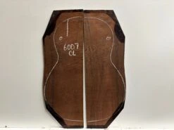 Amazon Rosewood Classical Guitar Back Set (Seconds) #6007