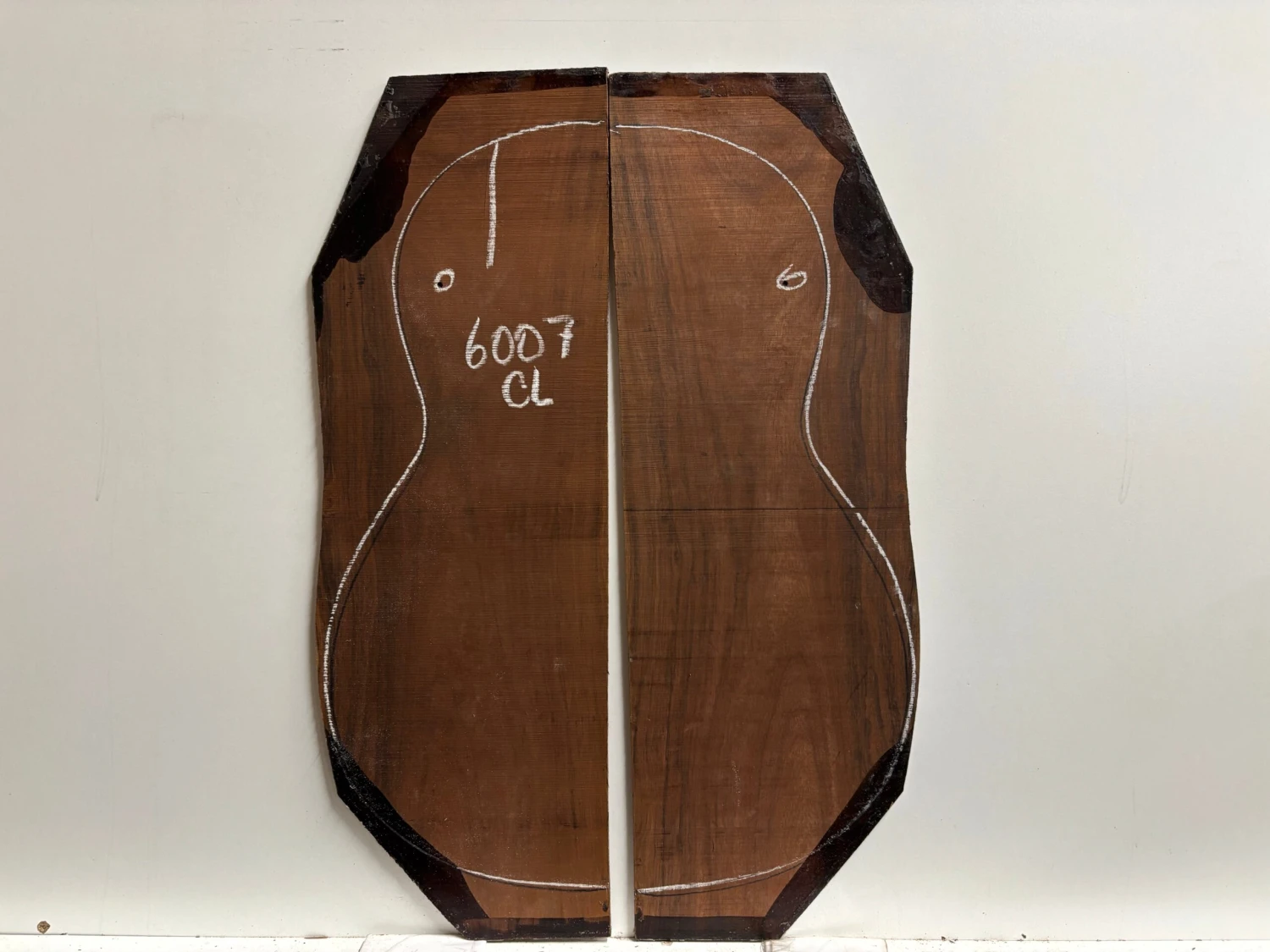 Amazon Rosewood Classical Guitar Back Set (Seconds) #6007