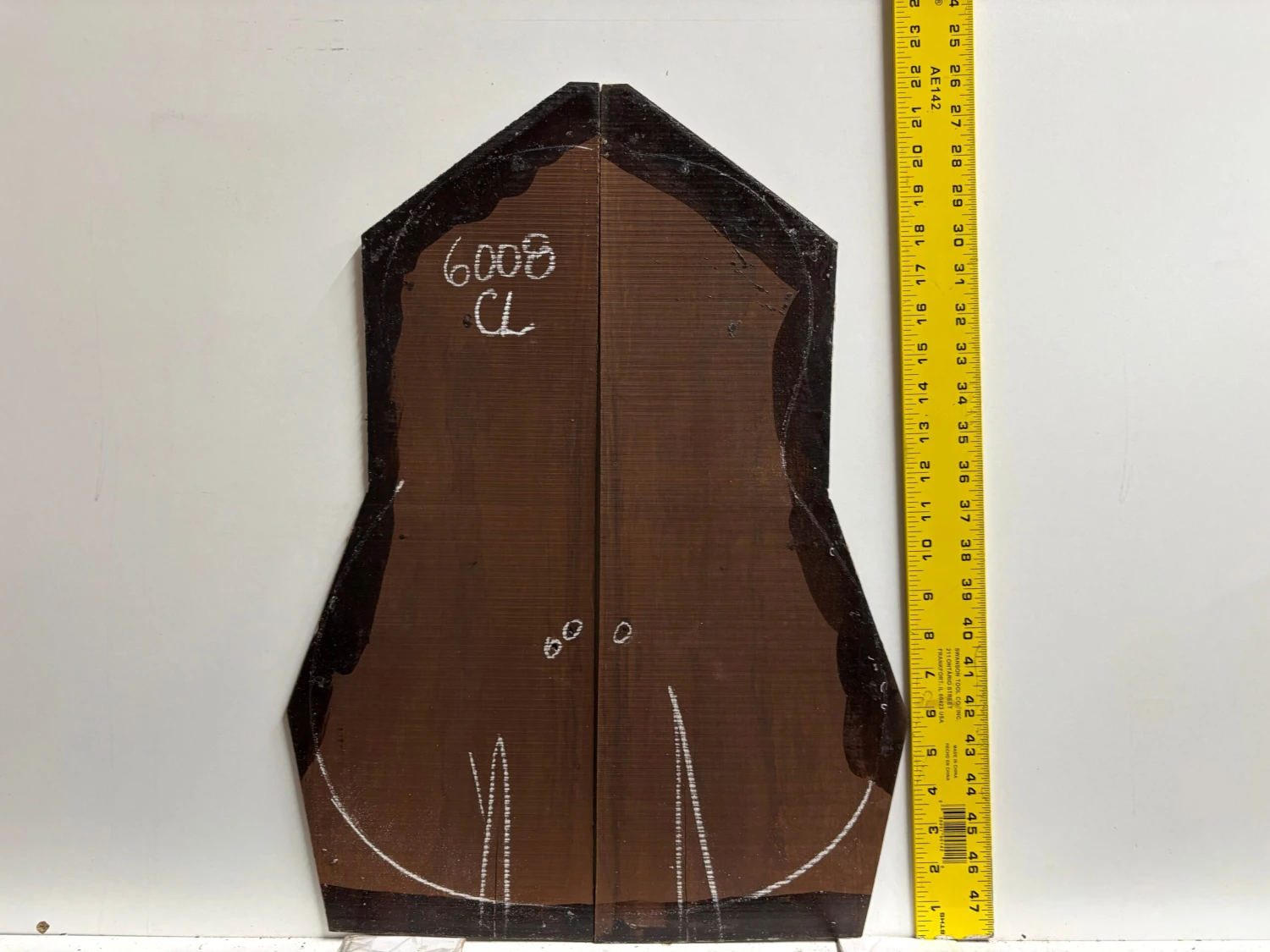 Amazon Rosewood Classical Guitar Back Set (Seconds) #6008 - Image 3
