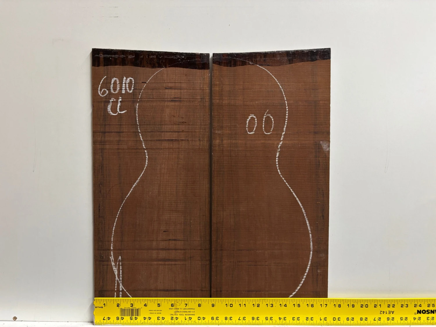 Amazon Rosewood Classical Guitar Back Set (Seconds) #6010 - Image 2