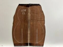 Amazon Rosewood Classical Guitar Back Set (Seconds) #6011