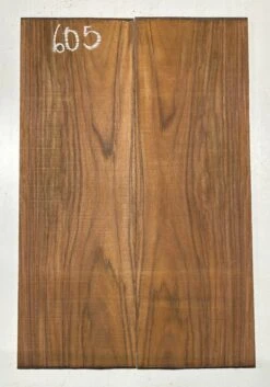 Rare Tiger Striped Rosewood Guitar Drop Top - 22-1/2" X 7-1/4" X 3/8" #605