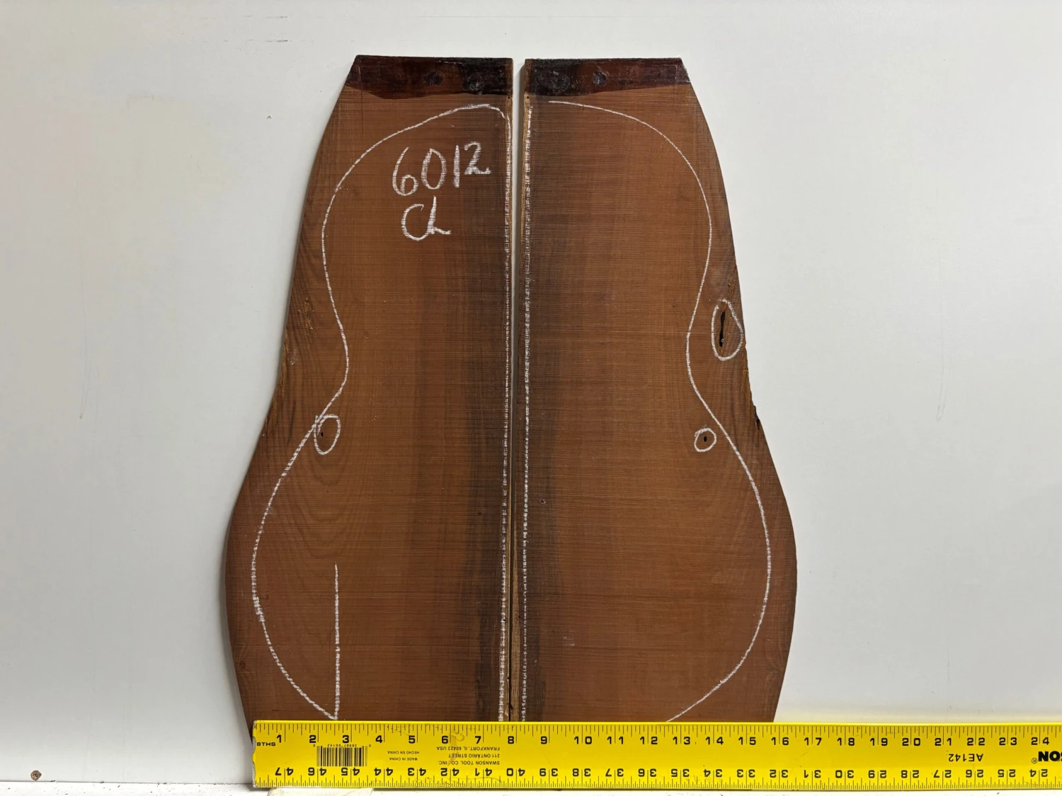 Amazon Rosewood Classical Guitar Back Set (Seconds) #6012 - Image 2