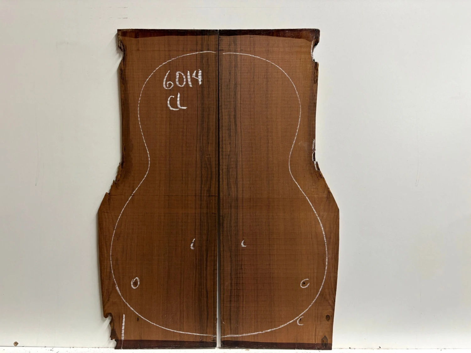 Amazon Rosewood Classical Guitar Back Set (Seconds) #6014