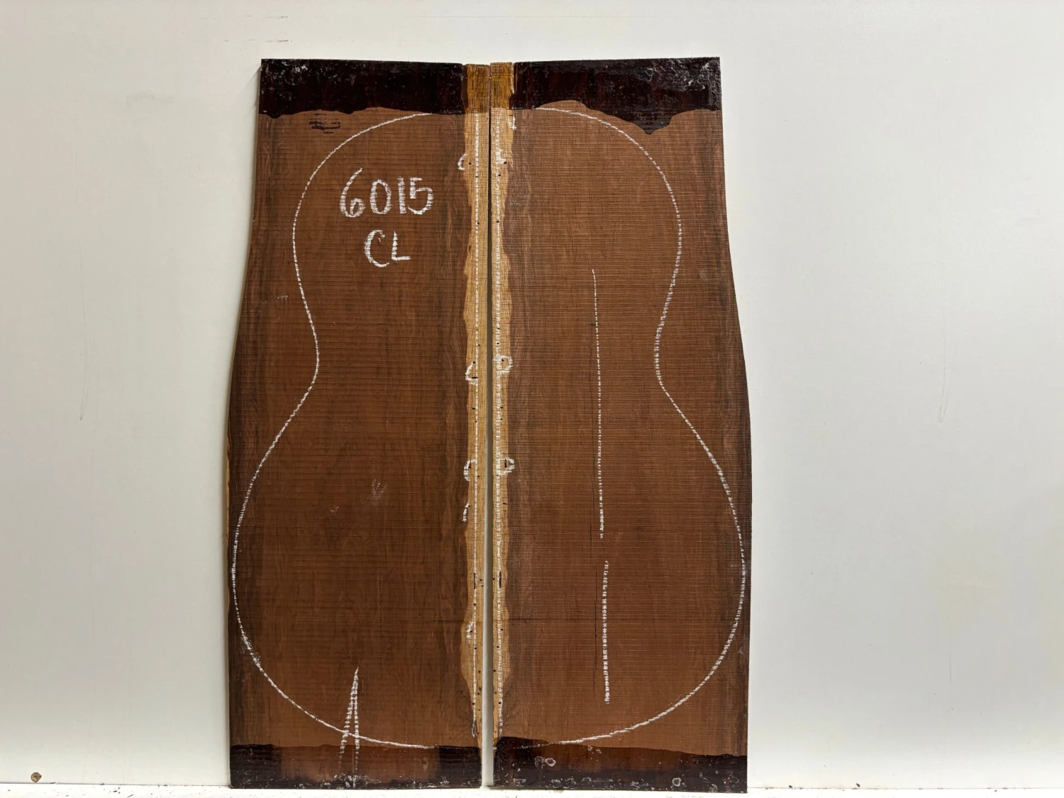 Amazon Rosewood Classical Guitar Back Set (Seconds) #6015