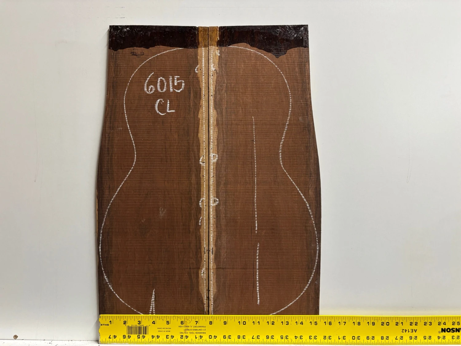 Amazon Rosewood Classical Guitar Back Set (Seconds) #6015 - Image 2