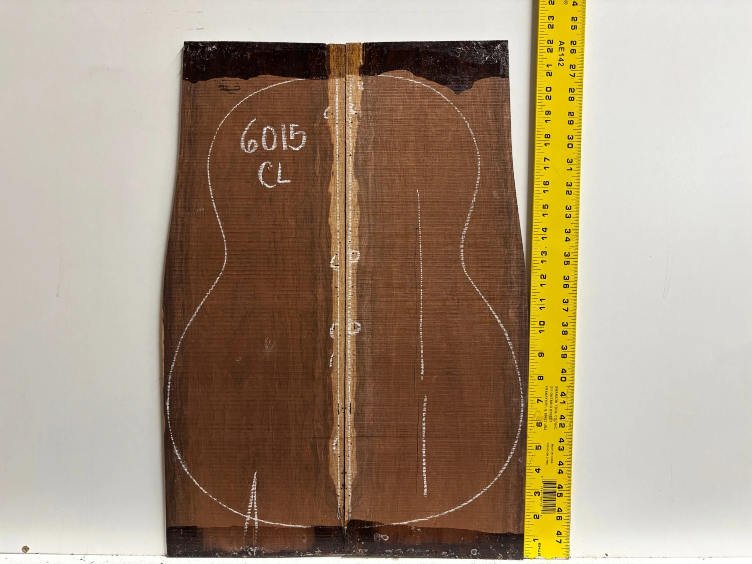 Amazon Rosewood Classical Guitar Back Set (Seconds) #6015 - Image 3