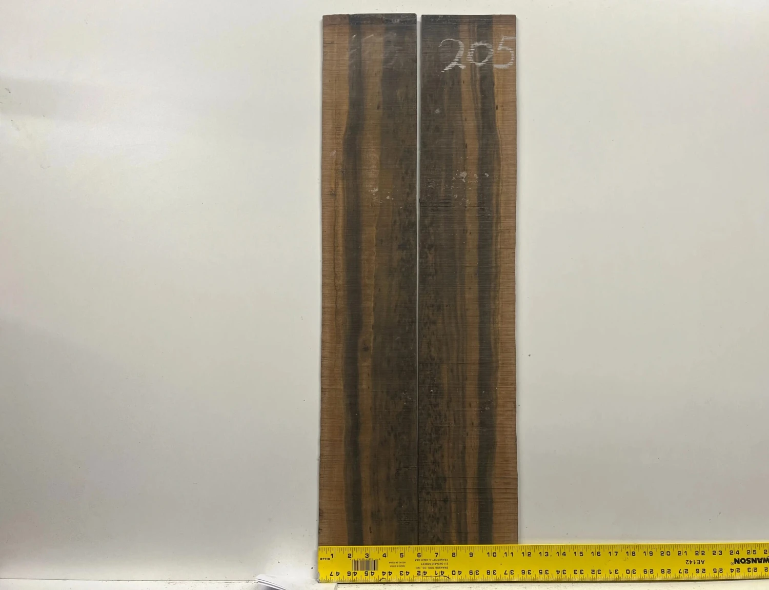 Palemoon Ebony Dreadnought Guitar Side Set #205 - Image 2