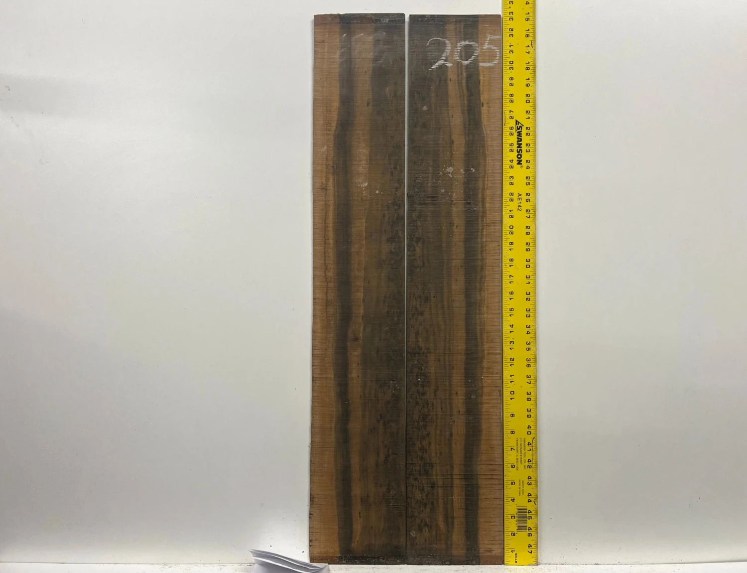 Palemoon Ebony Dreadnought Guitar Side Set #205 - Image 3