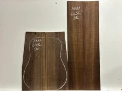 East Indian Rosewood Dreadnought AAAA Grade Guitar Back & Side Set #6036