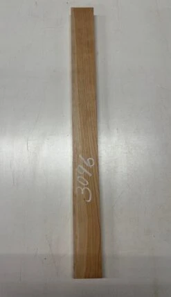1 Piece, Cherry Guitar Neck Blank 32-1/2"x3"x1-1/4" #3096