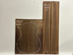 East Indian Rosewood Classical AAAA Grade Guitar Back & Side Set #8003
