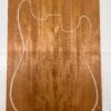 Beautiful Flame Honduran Mahogany Guitar Drop Tops 21" X 7" X 1/4" #18