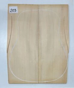 Adirondack Spruce (Red Spruce) Dreadnought Guitar Top (AA/AAA Grade) #203
