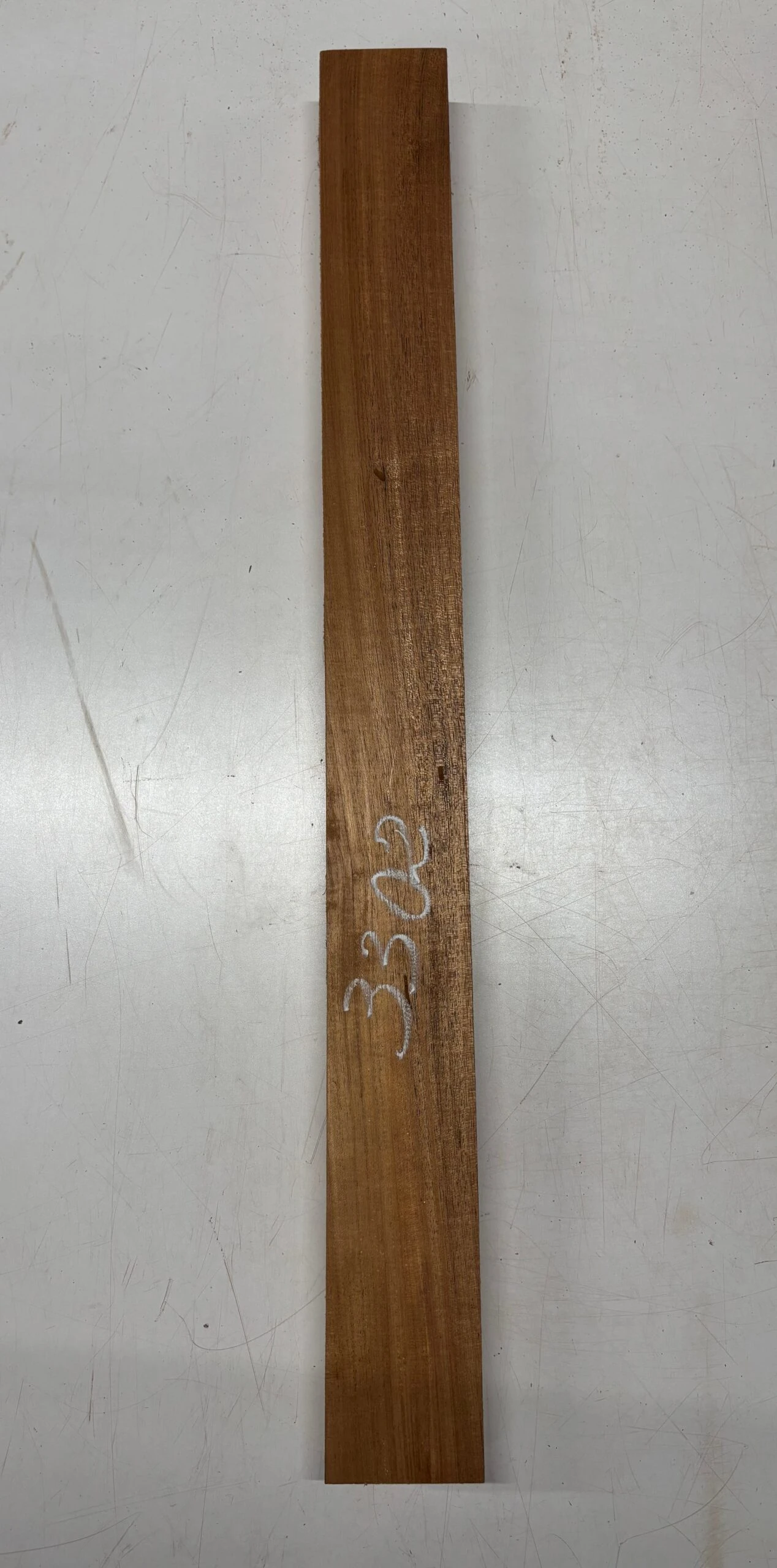 1 Piece, African Mahogany Guitar Neck Blank 37" X 3-1/2" X 1-7/8" #3302