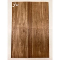 Peruvian Walnut Bookmatched Guitar Drop Top 21" X 7" X 1/4" #56