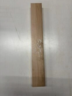 1 Piece, Ambrosia Guitar Neck Blank 24" X 3-3/8" X 1-7/8" #3325