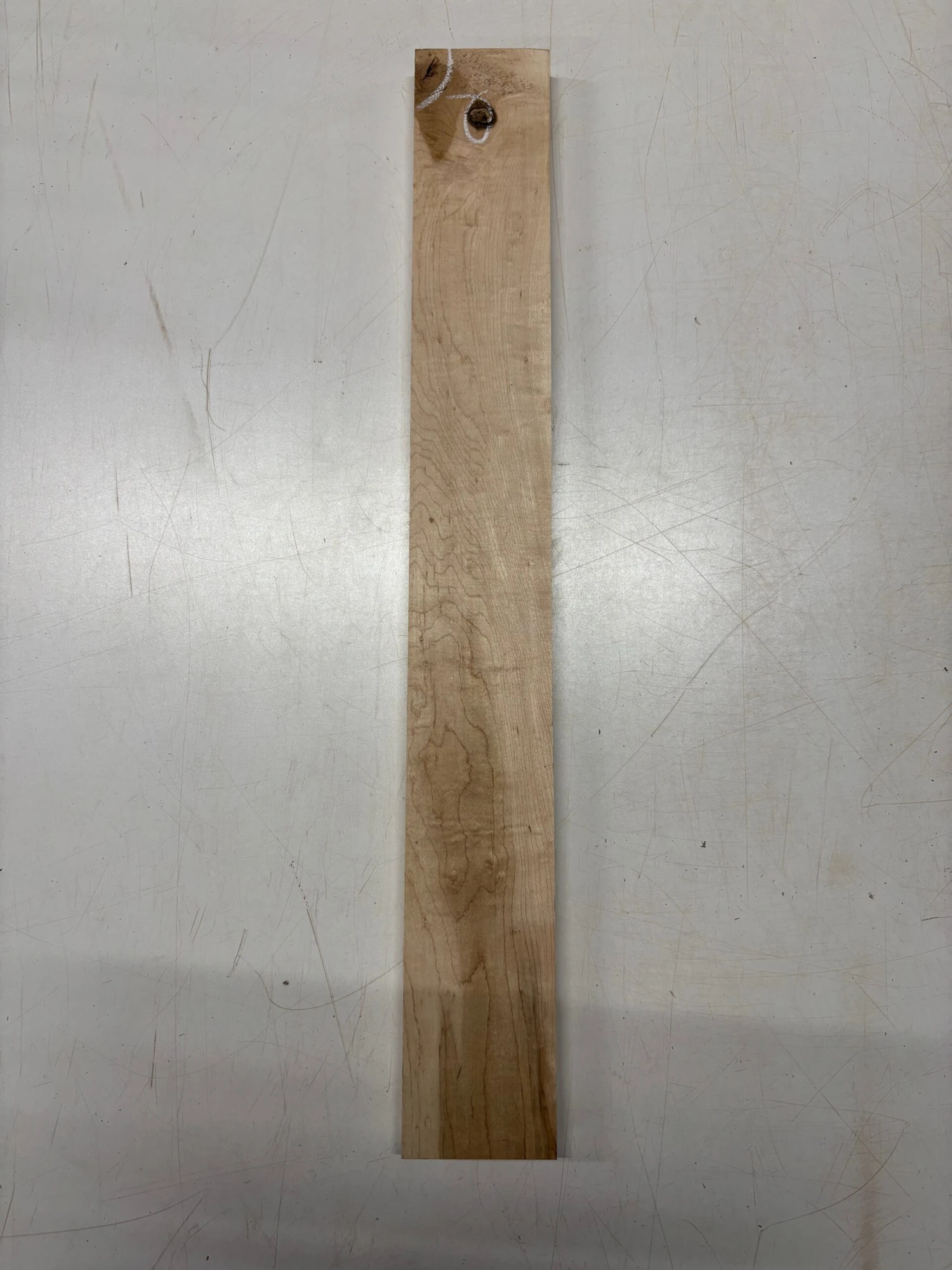 1 Piece, Birdseye Maple Thin Stock Lumber 23-1/2" X 3" X 3/4"#3337 - Image 2
