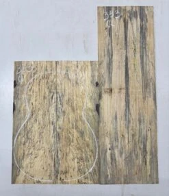 Spalted Tamarind Classical Guitar Back & Side Set #353
