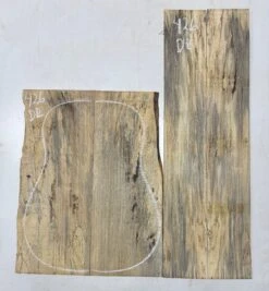Spalted Tamarind Dreadnought Guitar Back & Side Set #426