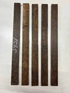5 Pack, Black Palm Thin Stock Lumber 23-1/2"x 1-7/8"x 3/4" #3451